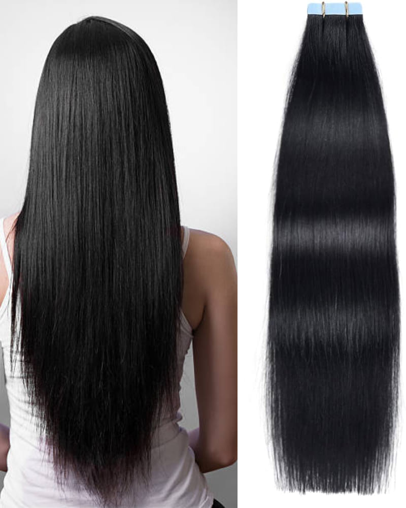 3 Top-Rated Tape In Hair Extensions For Perfect Look 6 tape in hair extensions 3