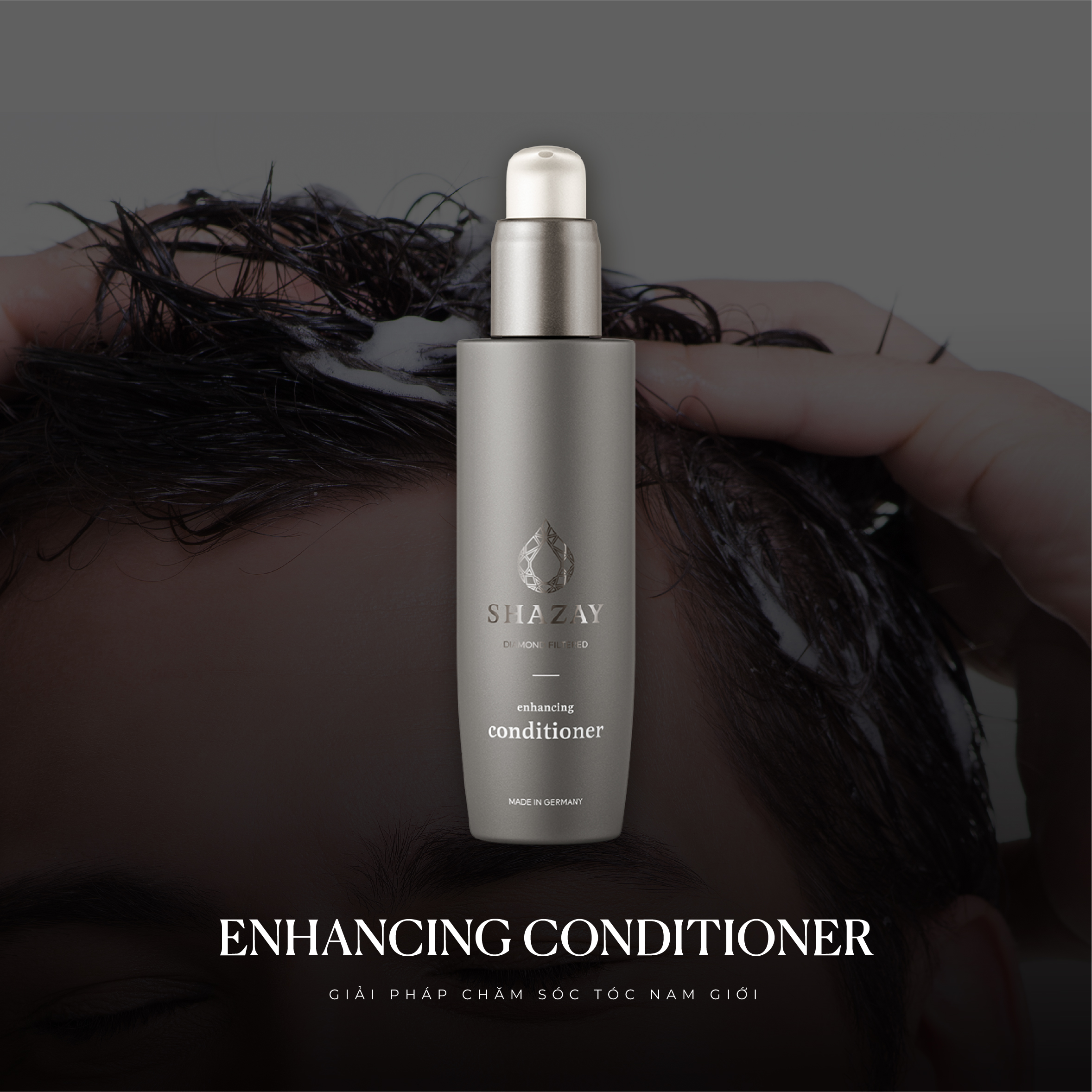Dầu Xả Dưỡng Ẩm Cho Nam Shazay - Enhancing Conditioner - Ảnh 5